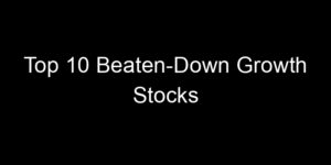 Read more about the article Top 10 Beaten-Down Growth Stocks