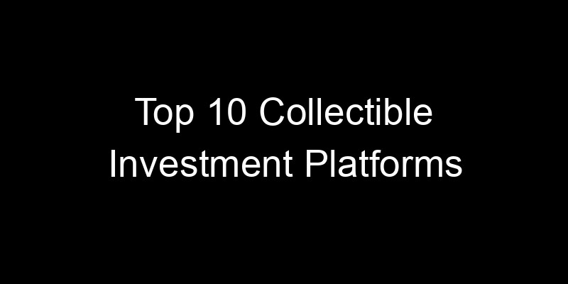 Read more about the article Top 10 Collectible Investment Platforms