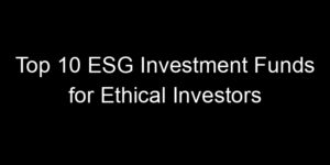 Read more about the article Top 10 ESG Investment Funds for Ethical Investors