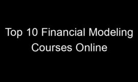 Top 10 Financial Modeling Courses Online