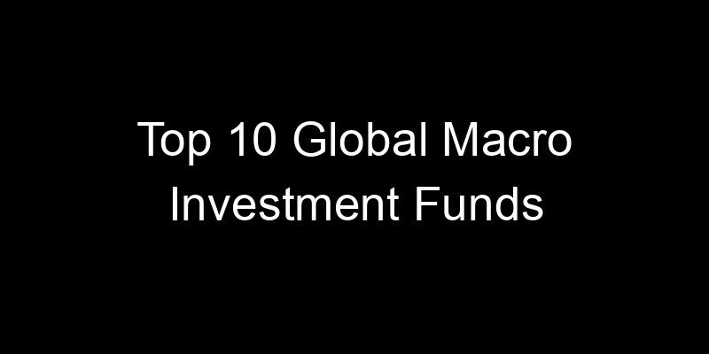 Read more about the article Top 10 Global Macro Investment Funds