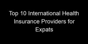 Read more about the article Top 10 International Health Insurance Providers for Expats