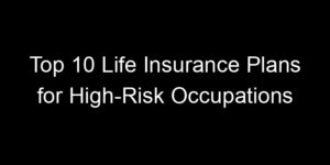 Read more about the article Top 10 Life Insurance Plans For High-Risk Occupations