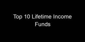 Read more about the article Top 10 Lifetime Income Funds