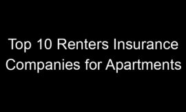 Top 10 Renters Insurance Companies for Apartments