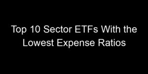 Read more about the article Top 10 Sector ETFs With the Lowest Expense Ratios
