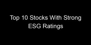 Read more about the article Top 10 Stocks With Strong ESG Ratings