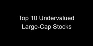 Read more about the article Top 10 Undervalued Large-Cap Stocks