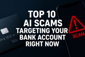 Read more about the article Top 10 AI Scams Targeting Your Bank Account Right Now