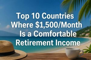 Read more about the article Top 10 Countries Where $1,500/Month Is a Comfortable Retirement Income