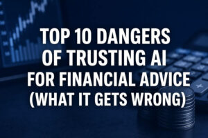 Read more about the article Top 10 Dangers of Trusting AI for Financial Advice (What It Gets Wrong)
