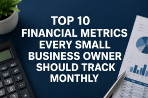 Read more about the article Top 10 Financial Metrics Every Small Business Owner Should Track Monthly