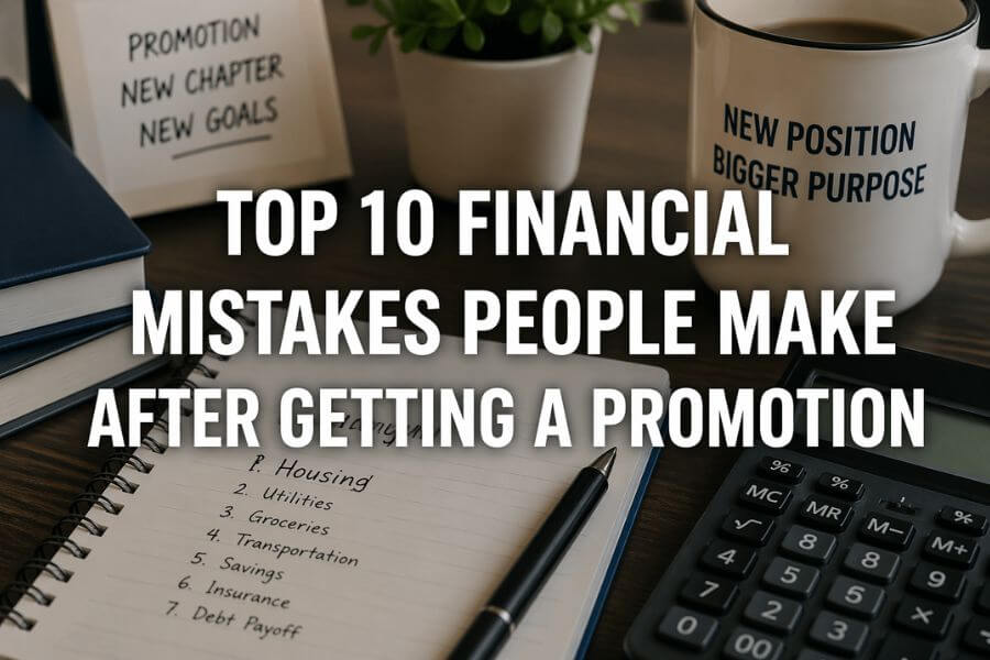Read more about the article Top 10 Financial Mistakes People Make After Getting a Promotion