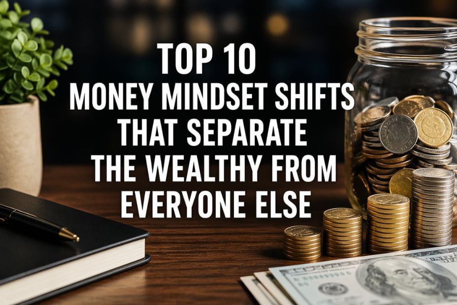 Read more about the article Top 10 Money Mindset Shifts That Separate the Wealthy From Everyone Else
