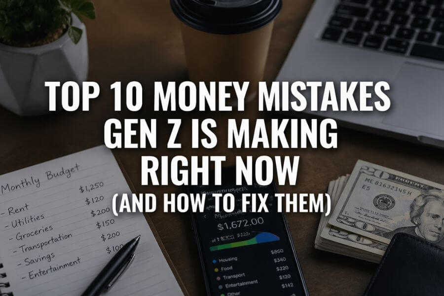 Read more about the article Top 10 Money Mistakes Gen Z Is Making Right Now (And How to Fix Them)