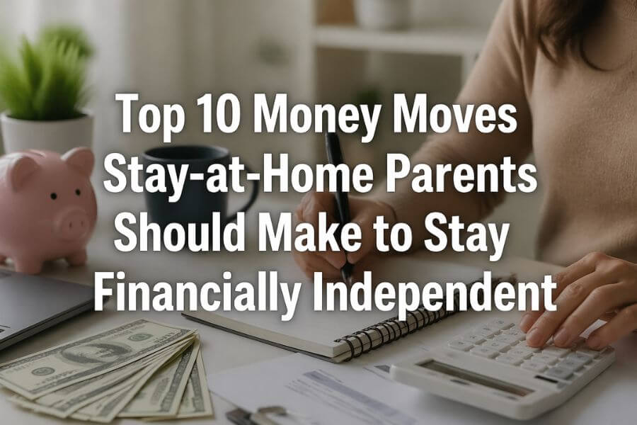 Read more about the article Top 10 Money Moves Stay-at-Home Parents Should Make to Stay Financially Independent