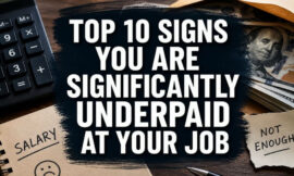 Top 10 Signs You Are Significantly Underpaid at Your Job