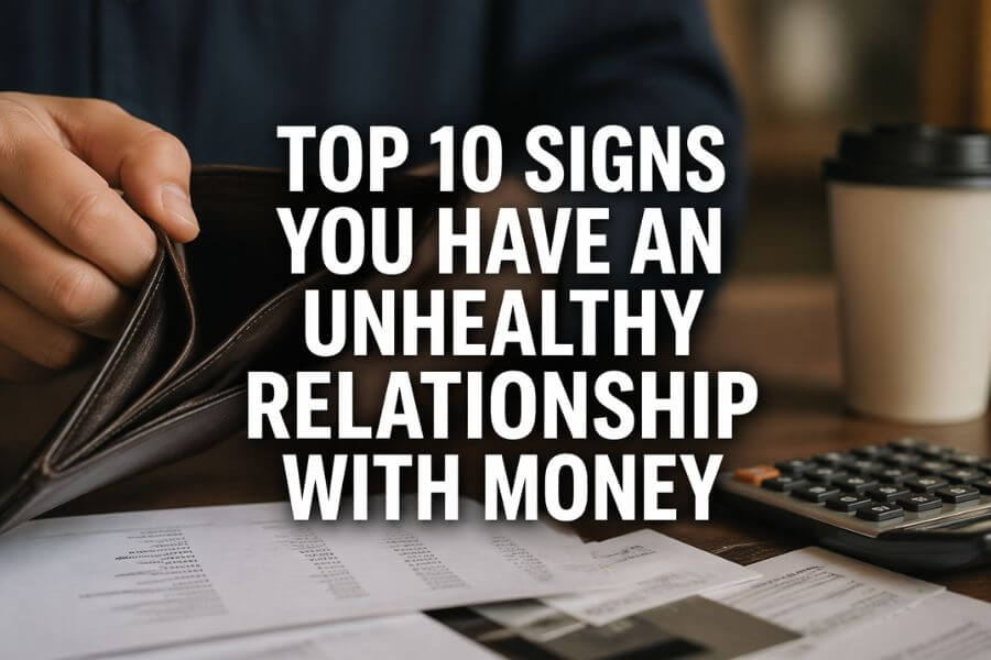 Read more about the article Top 10 Signs You Have an Unhealthy Relationship With Money