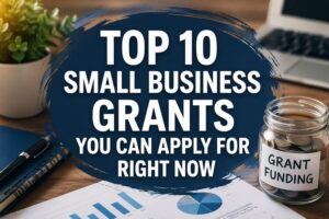 Read more about the article Top 10 Small Business Grants You Can Apply for Right Now