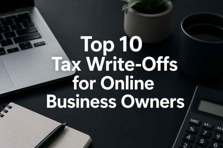 Read more about the article Top 10 Tax Write-Offs for Online Business Owners