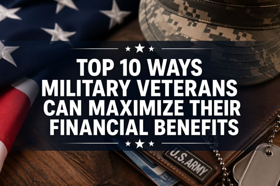 Read more about the article Top 10 Ways Military Veterans Can Maximize Their Financial Benefits