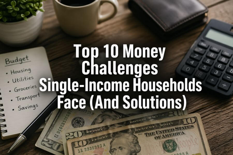 Read more about the article Top 10 Money Challenges Single-Income Households Face (And Solutions)