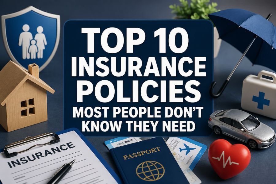 Read more about the article Top 10 Insurance Policies Most People Don’t Know They Need