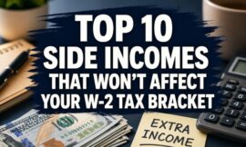 Top 10 Side Incomes That Won’t Affect Your W-2 Tax Bracket