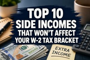 Read more about the article Top 10 Side Incomes That Won’t Affect Your W-2 Tax Bracket