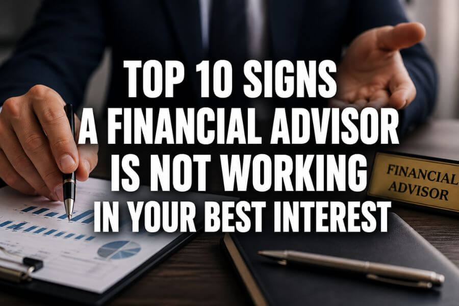 Read more about the article Top 10 Signs a Financial Advisor Is Not Working in Your Best Interest