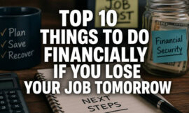 Top 10 Things to Do Financially If You Lose Your Job Tomorrow