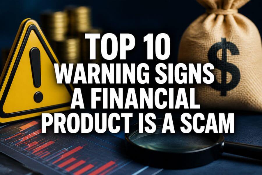 Read more about the article Top 10 Warning Signs a Financial Product Is a Scam
