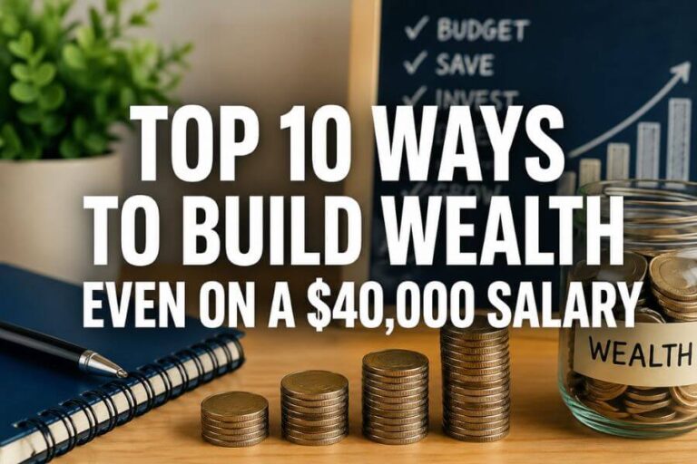 Top 10 Ways to Build Wealth Even on a $40,000 Salary | DANDAN10