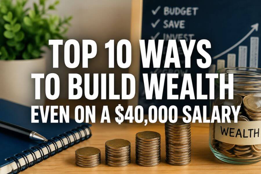 Read more about the article Top 10 Ways to Build Wealth Even on a $40,000 Salary